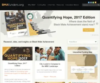 Bmafunders.org(A project of the Open Society Foundations and the Foundation Center) Screenshot