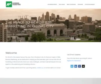 Bmakc.org(B2B Marketing Kansas City) Screenshot
