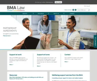Bmalaw.co.uk(BMA Law) Screenshot