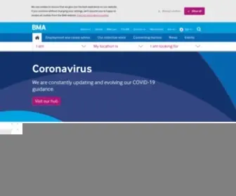 Bma.org.uk(British Medical Association) Screenshot