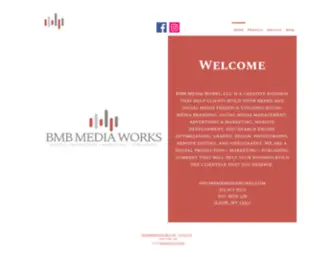 BMbmediaworks.us(Digital Production) Screenshot