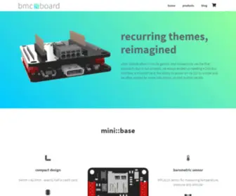 BMC-Board.com(Using development electronics for anything beyond basic prototyping) Screenshot