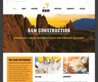 BMC-I.com(B&M Construction) Screenshot