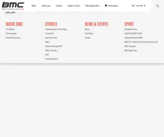 BMC-Switzerland.com(BMC Switzerland) Screenshot