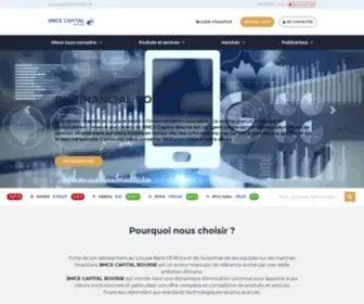 Bmcecapitalbourse.com(Temps réel) Screenshot