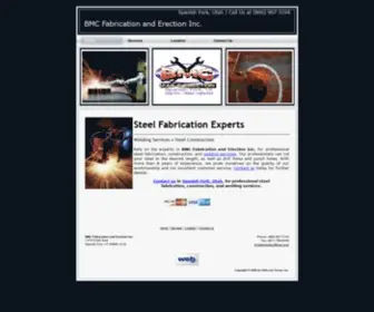 BMcfabrication.com(Steel fabrication) Screenshot