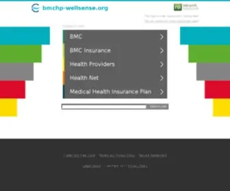 BMCHP-Wellsense.org(BMCHP Wellsense) Screenshot