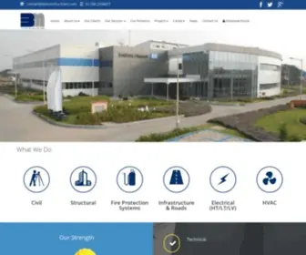 Bmconstructions.com(B.M.Constructions) Screenshot