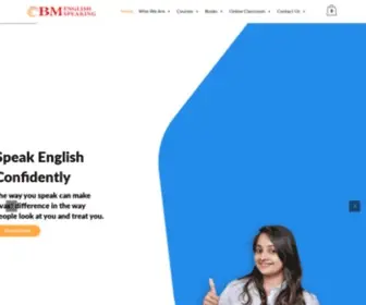 Bmconsultantsindia.com(BM English Speaking Institute) Screenshot