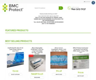 BMCprotect.com(The Infection Control Experts) Screenshot