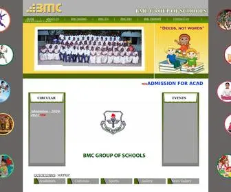 BMCSchools.com(BMC SCHOOL) Screenshot