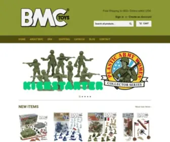 BMctoys.com(BMC Toy Soldier Shop) Screenshot