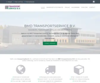 BMD-Transport.nl(BMD Transportservice B.V) Screenshot