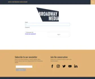 Bmdaccounts.com(Broadway Media) Screenshot