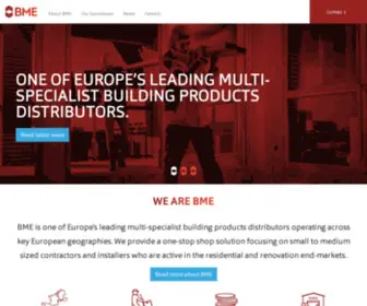 Bme-Group.com(Building Materials Europe) Screenshot