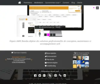 Bmedia.fr(Création site internet professionnel) Screenshot