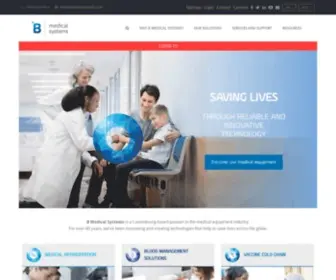 Bmedicalsystems.com(B Medical Systems) Screenshot