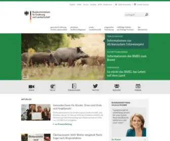 Bmel.de(Startseite) Screenshot