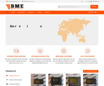 Bmemarine.com(Best Solutions For Marine Electronics) Screenshot