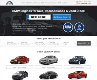 Bmengineworks.co.uk(BMW Engines for sale) Screenshot