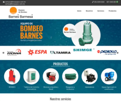 Bmequipos.com.mx(Inicio BM) Screenshot