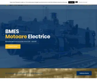 Bmes.ro(Motoare electrice) Screenshot