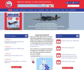 Bmfa.org(British Model Flying Association) Screenshot