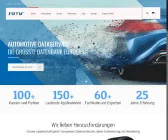 BMFgroup.de(Automotive Dataservice) Screenshot
