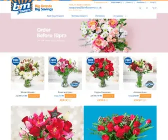 BMflowers.co.uk(B&M Flowers) Screenshot