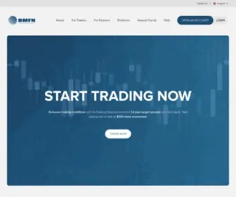 BMFN.com(Forex broker serving traders worldwide since 1988) Screenshot