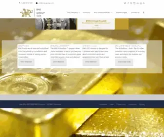 BMgbullion.com(BMG Group Inc) Screenshot