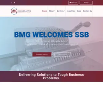 BMGcpas.com(BMG CPAs) Screenshot