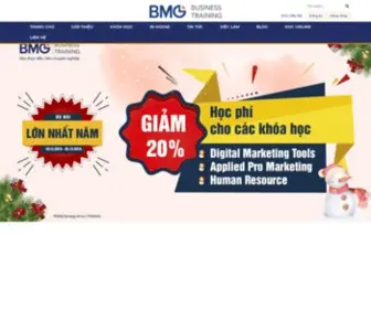 BMG.edu.vn(Marketing) Screenshot