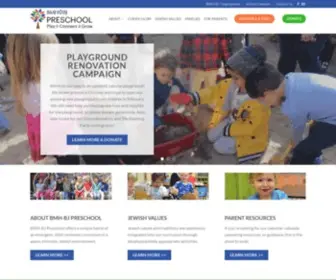 BMHBJpreschool.org(Denver's Top Jewish Preschool) Screenshot