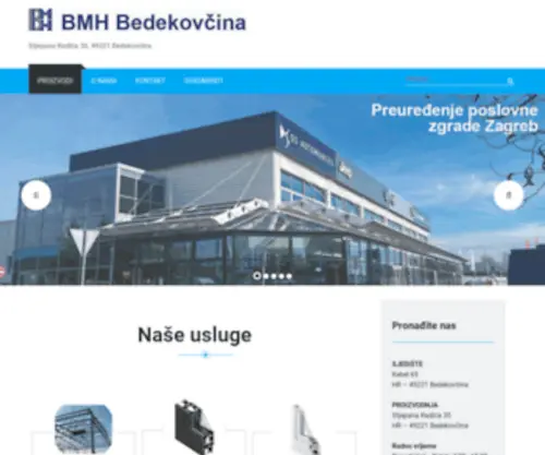 BMH.hr(BMH Bedekovčina d.o.o) Screenshot