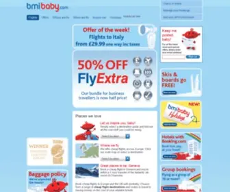 Bmibaby.com(Compare Beds & Car Hire and Travel Insurance Deals) Screenshot