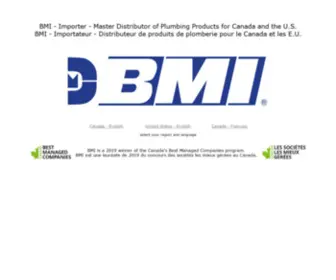 Bmicanada.com(BMI is an importer) Screenshot