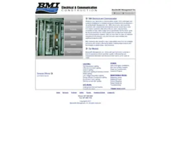 Bmielectrical.com(Bandwidth Management Inc) Screenshot