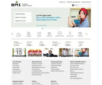 Bmifcu.org(BMI Federal Credit Union) Screenshot