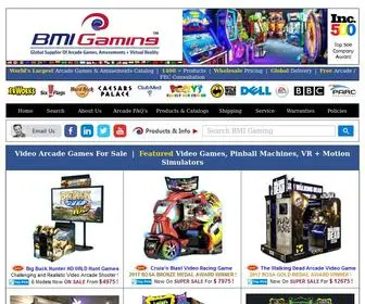 Bmigaming.com(Arcade Machines For Sale) Screenshot