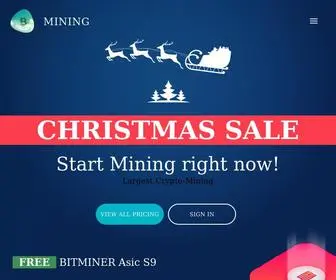 Bmining.org(Mining Platform) Screenshot