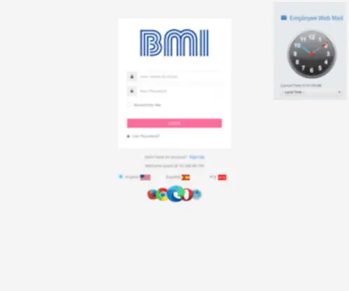 Bmiportal.com(BMI Corporate Service Portal) Screenshot
