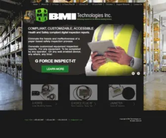 Bmitech.com(BMI Technologies) Screenshot