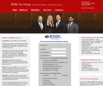 BMkbusinesssolutions.com(Tax Accountant Chicago) Screenshot