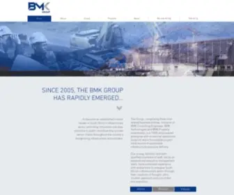 BMKgroup.co.za(Pipeline Survey) Screenshot