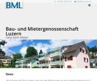 BML-Luzern.ch(BML) Screenshot