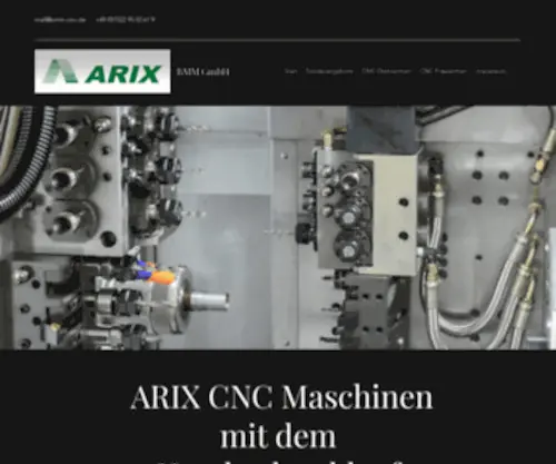 BMM-CNC.de(BMM GmbH) Screenshot