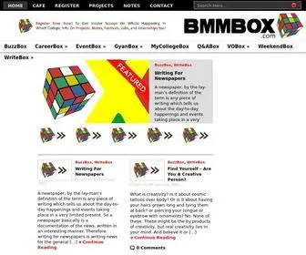 BMmbox.com(The First Bachelor Of Mass Media (BMM) Website) Screenshot