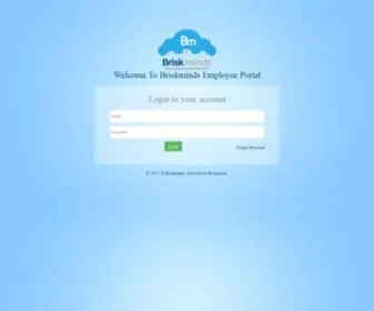 Bmninjas.com(Briskminds Employee Portal) Screenshot