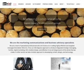 BMNXT.com(Marketing communications and business advisory specialists) Screenshot